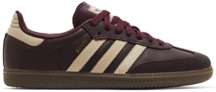 Adidas Wmns Samba OG 'Maroon Crystal Sand'